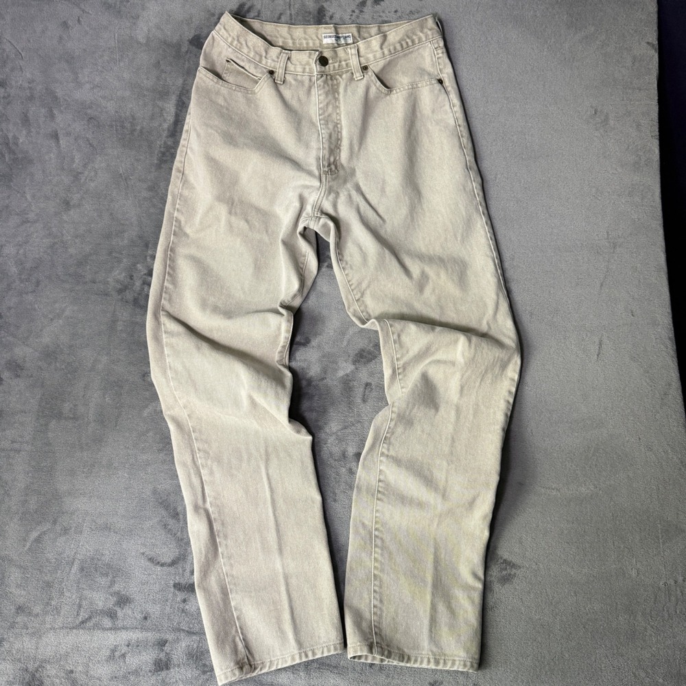 Vintage Guess by Georges Marciano Men's Jeans Tag W34 fits W32 Khaki USA 80s 90s